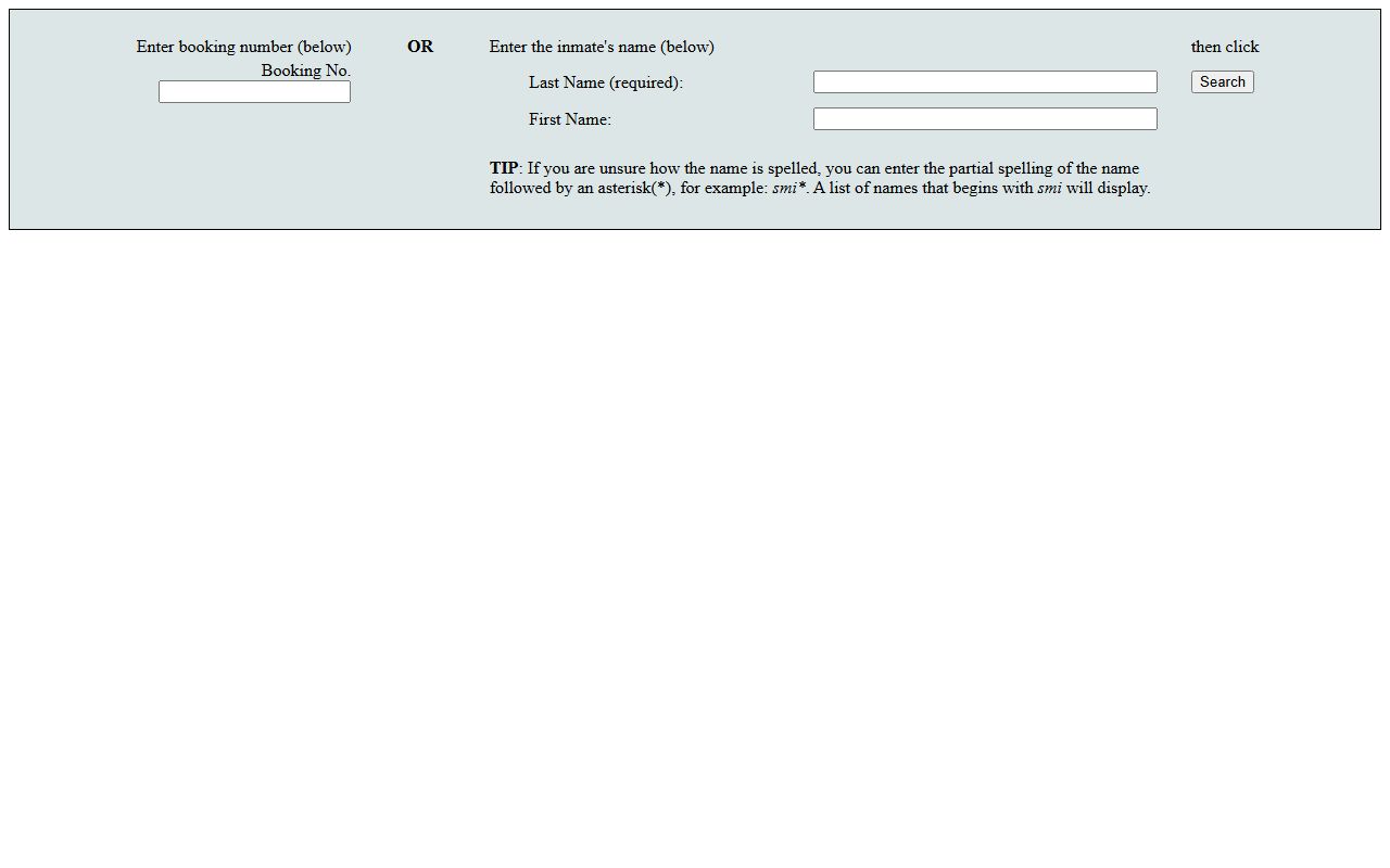 Fresno inmate population county sheriff inmate search tool